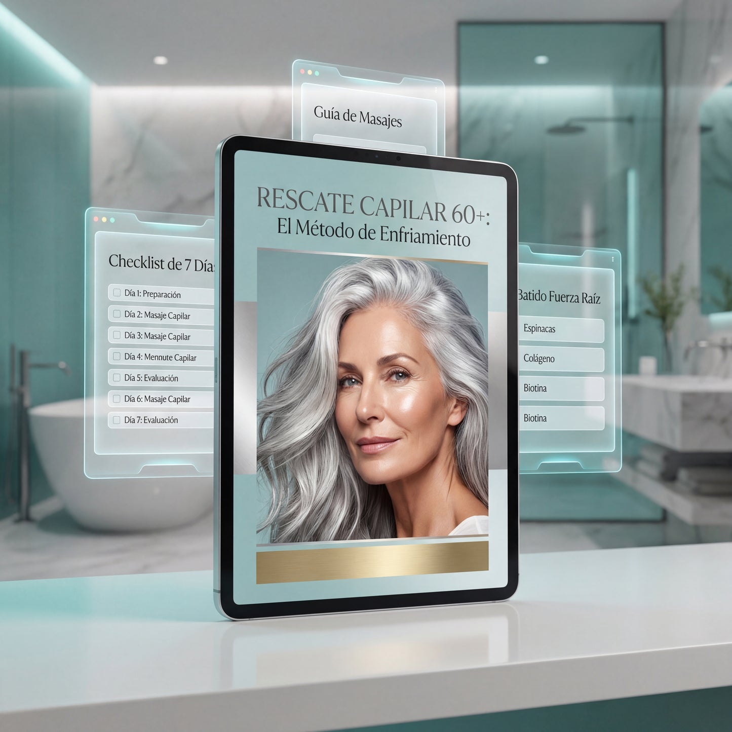 RESCATE CAPILAR 60+: DETÉN LA CAÍDA Y EL PICOR+3 BONOS EXCLUSIVOS