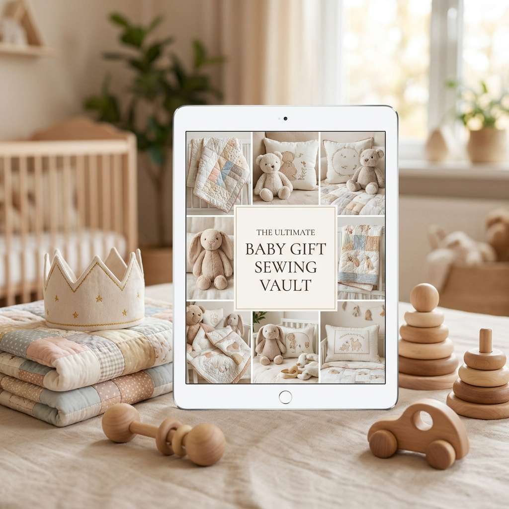The Ultimate Baby Gift Sewing Vault: Heirloom Blanket & 10 Quick Gifts